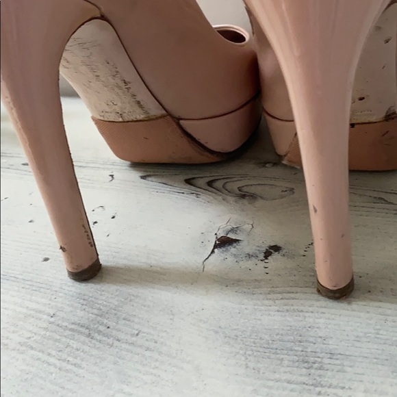 Miu Miu Pattern leather platform pumps - Picture 8 of 8